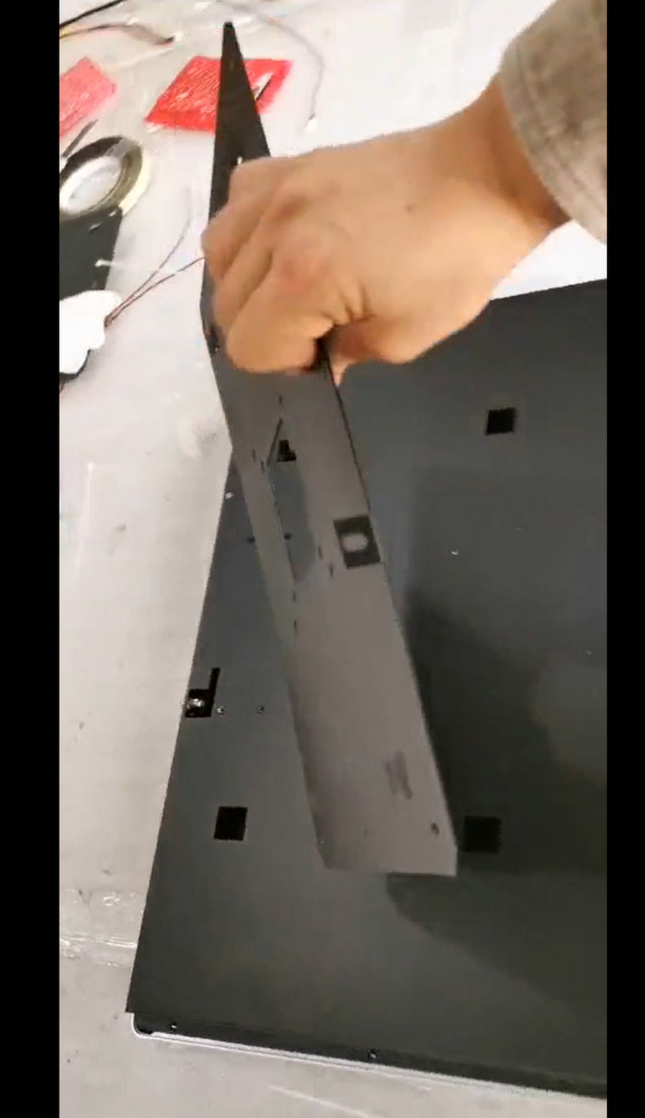 Pantalla LCD montada en la pared de 21,5 pulgadas