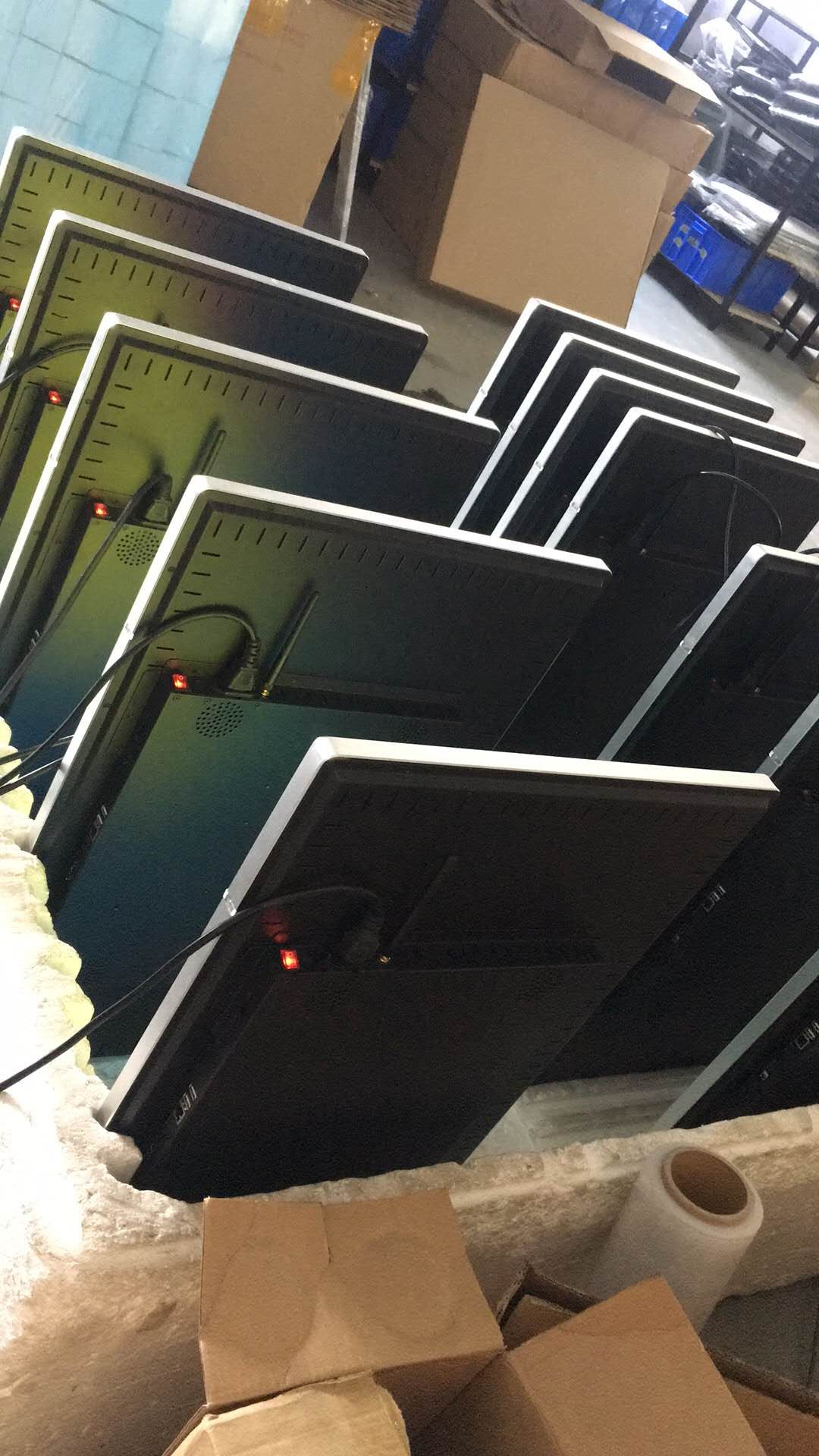 Pantalla LCD montada en la pared de 32 pulgadas