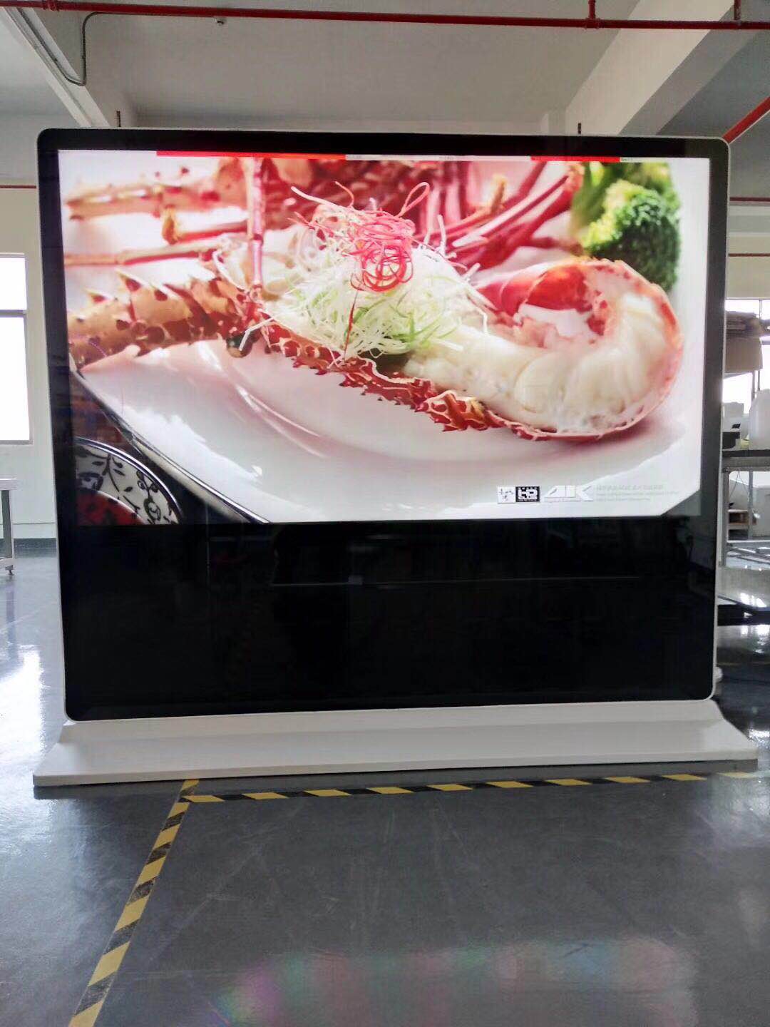Pantalla LCD de pie de 85 pulgadas