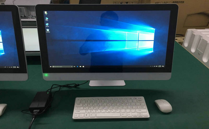 Pantalla LCD de pie de 27 pulgadas