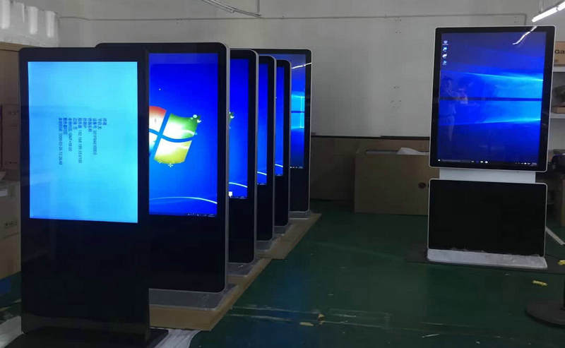 Pantalla LCD de pie de 43 pulgadas
