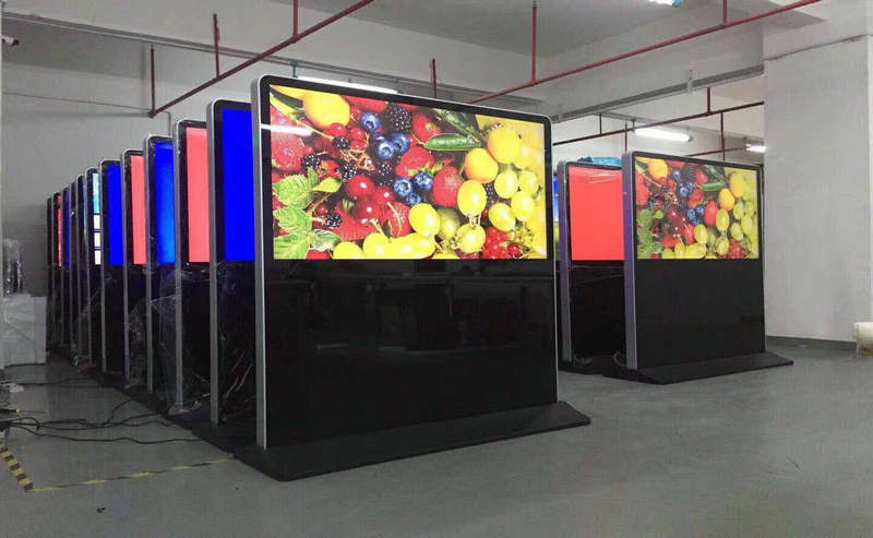 Pantalla LCD de pie de 85 pulgadas