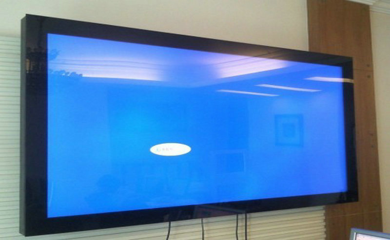 43 inches wall mounted lcd display