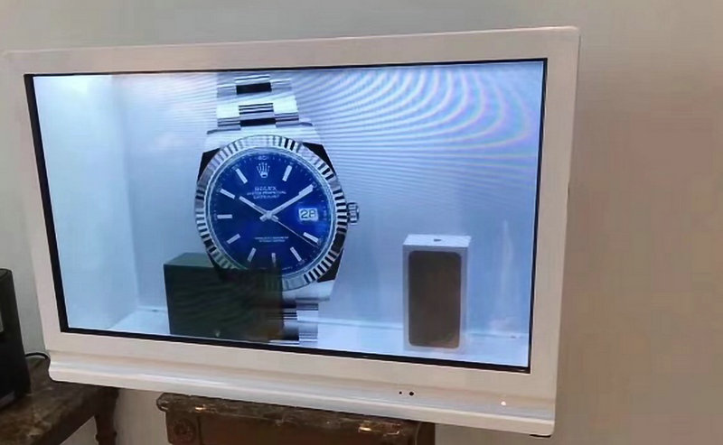 32 inches transparent lcd display box