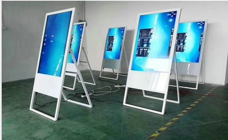 Indoor oblique vertical lcd display